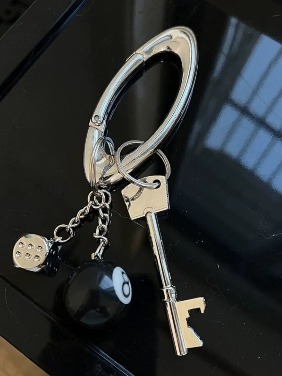 Oval Carabiner Clip Streetwear Waist Keychain Hook