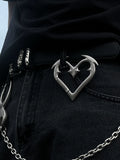 Angel Heart Metal Key Organizer Clip — Designer Bag Charm