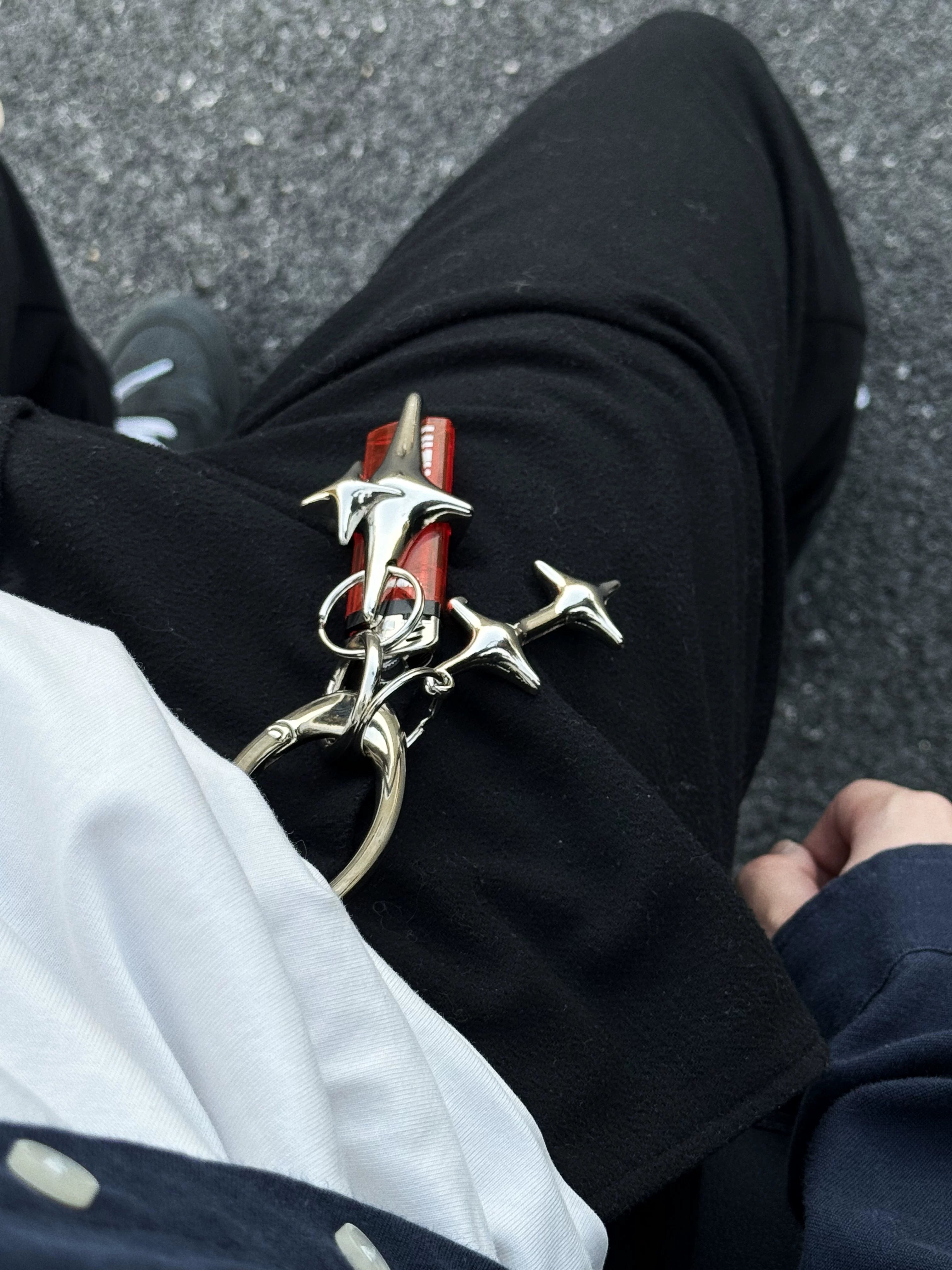 Star Lighter Case Multi-Function Bottle Opener Keychain